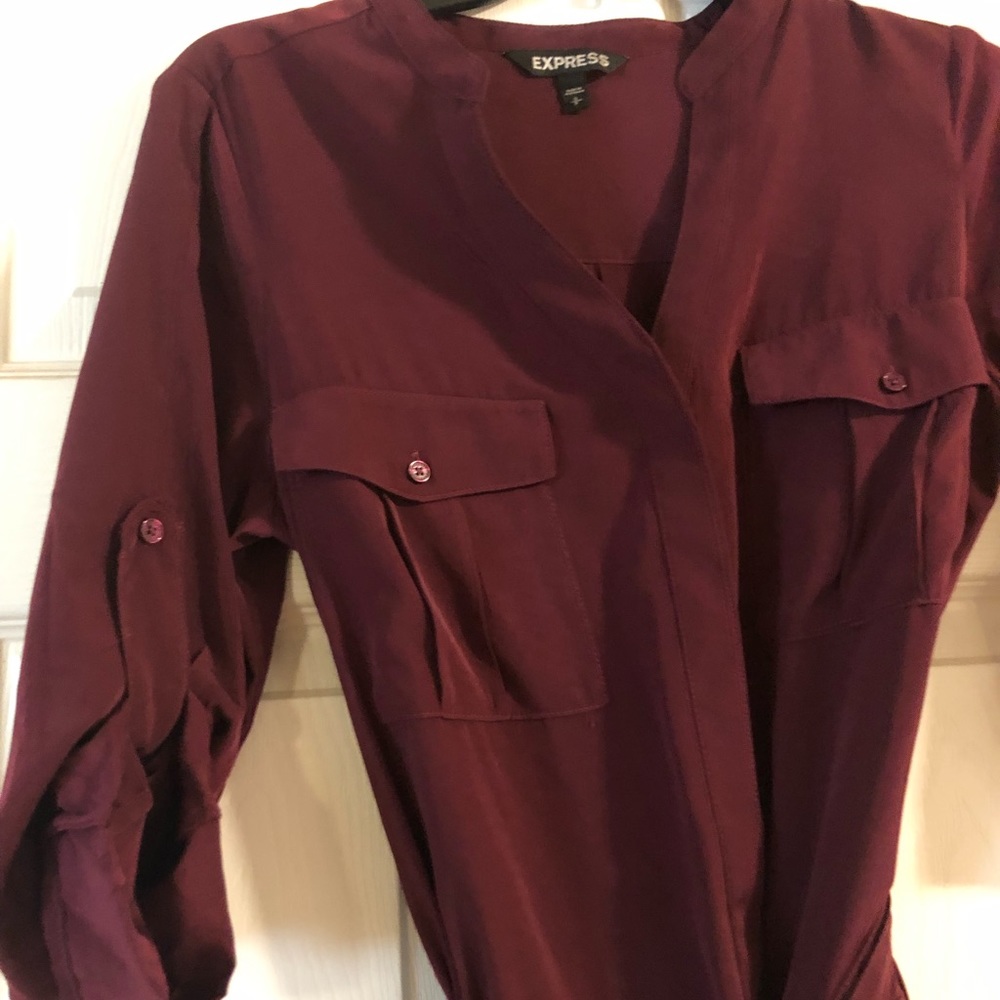 Express shirt dress